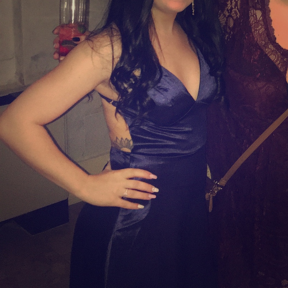 Navy Blue Evening gown